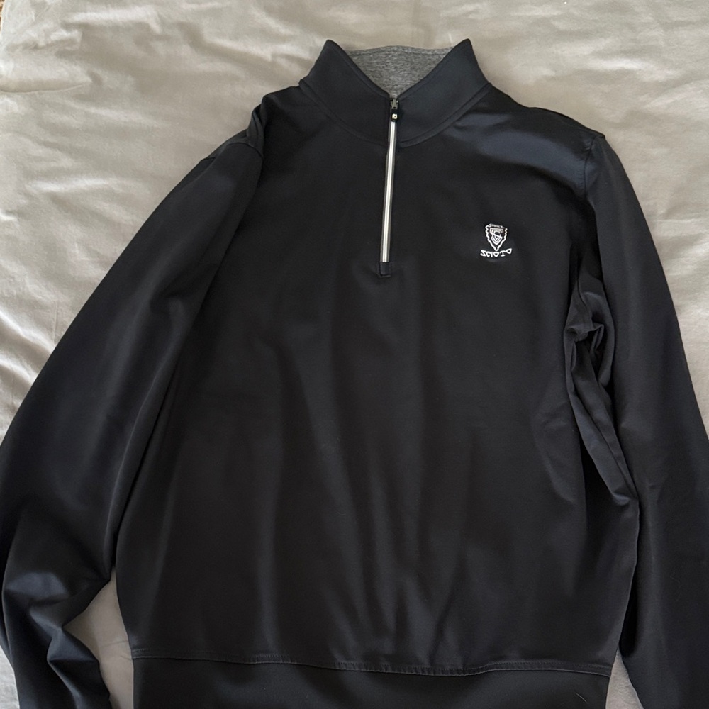 Scioto Black Men's Sweater by Footjoy